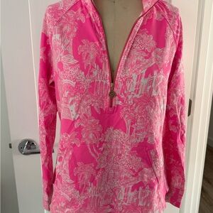 Lilly Pulitzer Skipper 1/4 zip Pullover Size: M